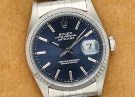 Rolex Datejust 36 16234 (1996) - Blauw wijzerplaat 36mm Staal