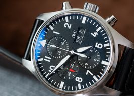 IWC Pilot Chronograph IW377709 (2017) - Black dial 43 mm Steel case