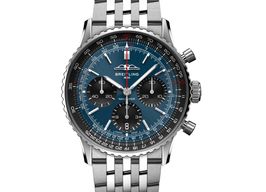 Breitling Navitimer AB0139241C1A1 (2023) - Blauw wijzerplaat 41mm Staal