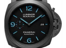 Panerai Radiomir PAM02661 (2024) - Zwart wijzerplaat 44mm Carbon