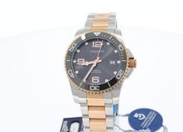 Longines HydroConquest L3.781.3.78.7 (2024) - Grijs wijzerplaat 41mm Staal