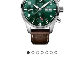 IWC Pilot Chronograph IW388103 (2025) - Green dial 41 mm Steel case