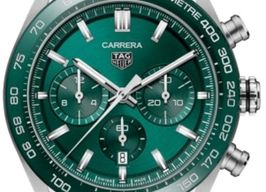TAG Heuer Carrera CBN2A1N.BA0643 (2025) - Green dial 44 mm Steel case