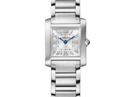 Cartier Tank Française WSTA0129 (2025) - Silver dial 21 mm Steel case
