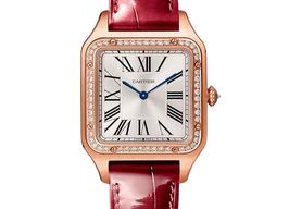 Cartier Santos Dumont WJSA0017 (2025) - Silver dial 38 mm Rose Gold case