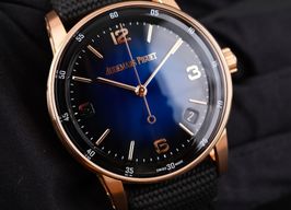 Audemars Piguet CODE 11.59 15210OR.OO.A002KB.03 (2022) - Blue dial 41 mm Rose Gold case