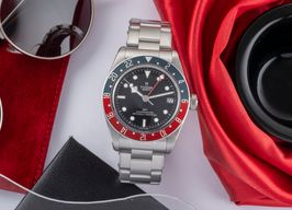 Tudor Black Bay GMT 79830RB (Onbekend (willekeurig serienummer)) - Zwart wijzerplaat 41mm Staal