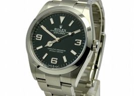 Rolex Explorer 124270 (2021) - Zwart wijzerplaat 36mm Staal