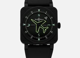 Bell & Ross BR 03 BR03A-CPS-CE/SRB (2025) - Black dial 42 mm Ceramic case