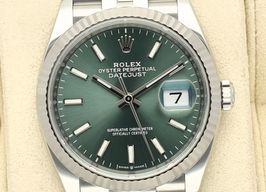 Rolex Datejust 36 126234 (2023) - Green dial 36 mm Steel case