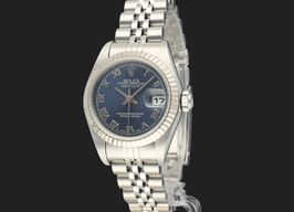 Rolex Lady-Datejust 79174 (2002) - Blauw wijzerplaat 26mm Staal