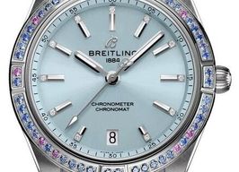 Breitling Chronomat 36 G10380611C1G1 (2026) - Blue dial 36 mm White Gold case