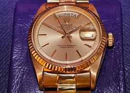 Rolex Day-Date 1803 (1970) - Champagne dial 36 mm Rose Gold case