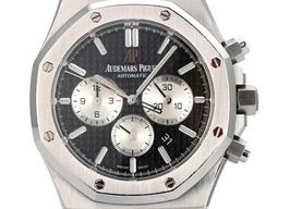Audemars Piguet Royal Oak Chronograph 26331ST.OO.1220ST.02 (2017) - Zwart wijzerplaat 41mm Staal