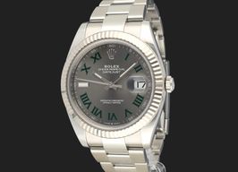 Rolex Datejust 41 126334 (2021) - Grijs wijzerplaat 41mm Staal