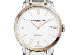 Baume & Mercier Classima M0A10456 (2025) - Wit wijzerplaat 40mm Staal