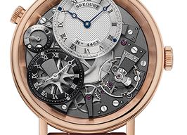 Breguet Tradition 7067BR/G1/9W6 (2025) - Transparent dial 41 mm Rose Gold case