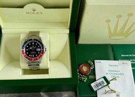 Rolex GMT-Master II 16710 (2002) - Black dial 40 mm Steel case