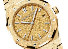 Audemars Piguet Royal Oak Selfwinding 77450BA.GG.1361BA.01 (2025) - Champagne dial 34 mm Rose Gold case