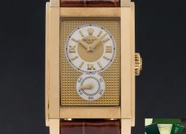 Rolex Cellini Prince 5440 (2006) - Goud wijzerplaat 28mm Geelgoud