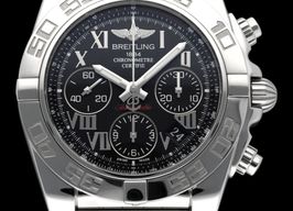Breitling Chronomat 41 AB0140 (2014) - Black dial 41 mm Steel case