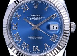 Rolex Datejust 41 126334 (2022) - Blauw wijzerplaat 41mm Staal