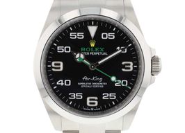 Rolex Air-King 126900 (2022) - Black dial 40 mm Steel case