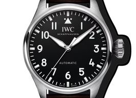 IWC Big Pilot IW329301 (2024) - Zwart wijzerplaat 43mm Staal