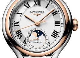 Longines PrimaLuna L8.126.5.71.2 (2026) - Zilver wijzerplaat 34mm Goud/Staal