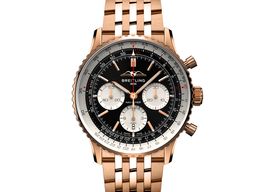 Breitling Navitimer 1 B01 Chronograph RB0138211B1R1 (2024) - Zwart wijzerplaat 43mm Roodgoud