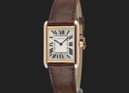 Cartier Tank Louis Cartier WGTA0011 (2024) - Zilver wijzerplaat 34mm Roségoud