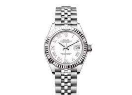 Rolex Lady-Datejust 279174 (2024) - Wit wijzerplaat 28mm Staal