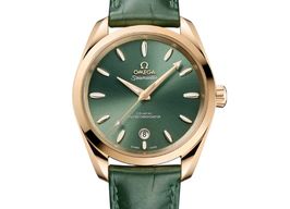 Omega Seamaster Aqua Terra 220.53.38.20.10.001 (2026) - Green dial 38 mm Yellow Gold case