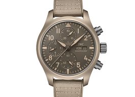 IWC Pilot Chronograph Top Gun IW389402 (2026) - Brown dial 42 mm Ceramic case
