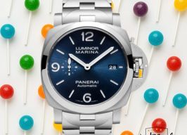 Panerai Luminor Marina PAM01316 (2021) - Blauw wijzerplaat 44mm Staal