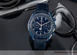Omega Speedmaster Professional Moonwatch Moonphase 304.93.44.52.03.001 (Unknown (random serial)) - Blue dial 44 mm Ceramic case