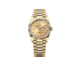 Rolex Day-Date 36 128238 (2025) - Champagne wijzerplaat 36mm Geelgoud