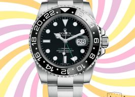 Rolex GMT-Master II 116710LN (2015) - Zwart wijzerplaat 40mm Staal