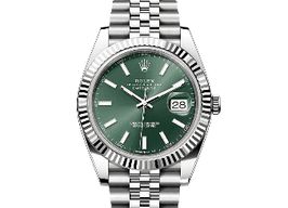 Rolex Datejust 41 126334 (2023) - Green dial 41 mm Steel case