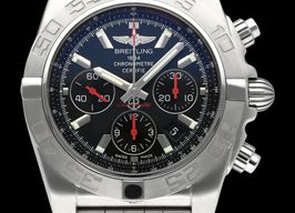 Breitling Chronomat AB0111 (2010) - Zwart wijzerplaat 44mm Staal