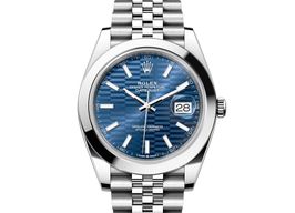 Rolex Datejust 41 126300-0024 (2024) - Blue dial 41 mm Steel case