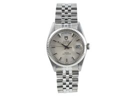 Tudor Prince Date Day 94614 (1988) - Silver dial 36 mm Steel case