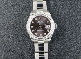 Rolex Lady-Datejust 279384RBR (2023) - Grey dial 28 mm Steel case