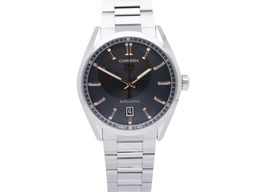 TAG Heuer Carrera Calibre 5 WBN2113.BA0639 (2024) - Black dial 39 mm Steel case