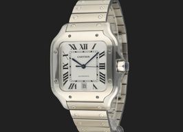 Cartier Santos WSSA0018 (2024) - Zilver wijzerplaat 40mm Staal