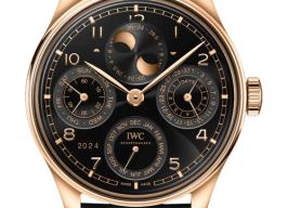 IWC Portuguese Perpetual Calendar IW503702 (2026) - Black dial 44 mm Rose Gold case