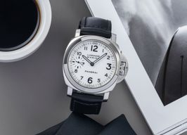 Panerai Luminor Marina PAM00113 (Unknown (random serial)) - White dial 44 mm Steel case