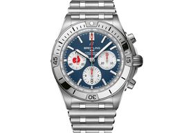 Breitling Chronomat 42 AB0134A81C1A1 (2025) - Blauw wijzerplaat 42mm Staal