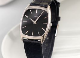 Piaget Emperador 9591 (Unknown (random serial)) - Blue dial 30 mm Yellow Gold case