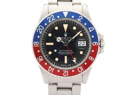 Rolex GMT-Master 1675 (1978) - Zwart wijzerplaat 40mm Staal